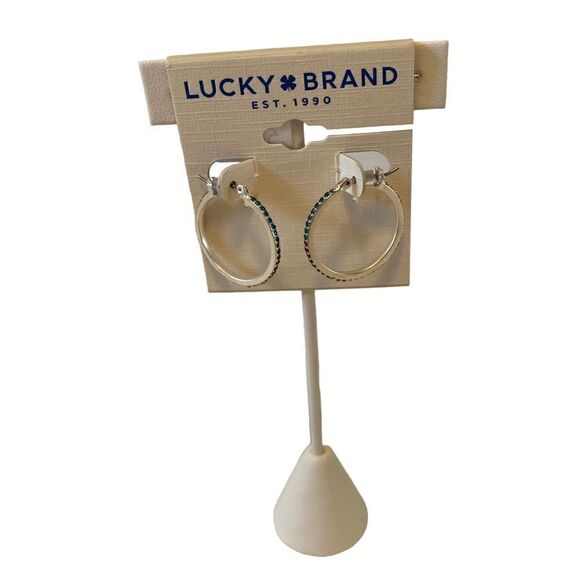 Delicate Matte Silver & Multi-Colored Hoops. Perfectly Sized for everyday wear. - Picture 1 of 9